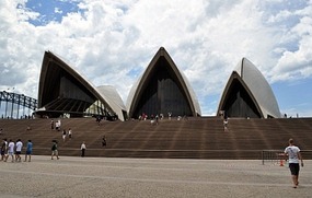 Sydney Opera House from the quay