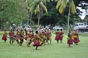 Native dance at cultural center