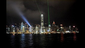Hong Kong light show [3]