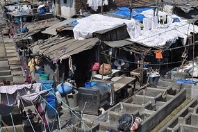 The ghats of the washermen