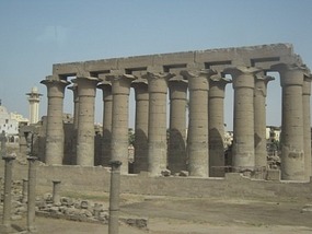 Pillars of Temple at Luxor