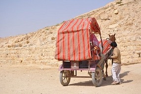 Carriage rides are available