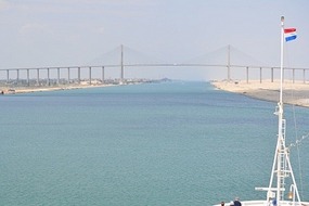 The suspension bridge