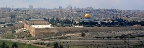 View from the Mount of Olives