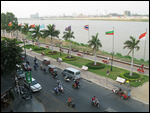 Phnom Penh Uferpromenade