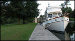 Docked at Percy Reach Lock 8