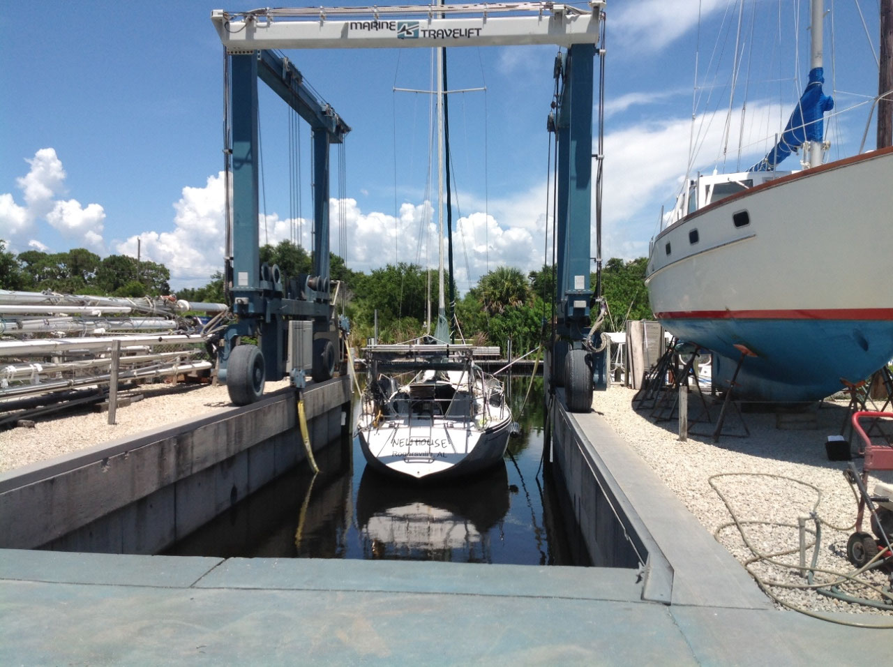 Charlotte Harbor/ J and R boat storage Placida fl.