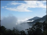 Above the cloud line