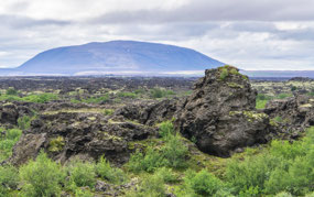 Lava formations at Dimmuborgir