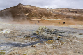 Mt. Námafjall and the volcanic plain