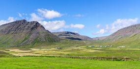 A typical Westfjordlands valley
