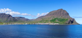 The village of Bolungarvik