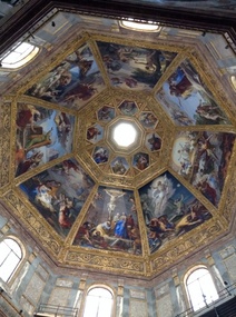 The roof of the Chapel of the Princes