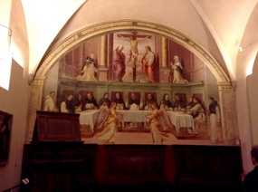 Fresco in the Cloisters