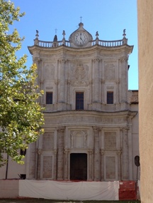 The chapel of the abbey