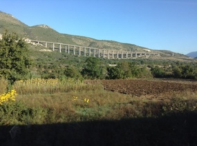 The suspended road