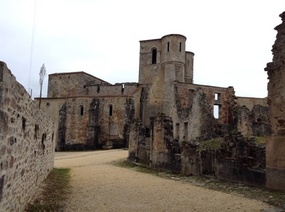 The church where so many women and children died
