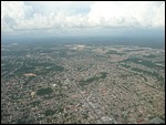 Leaving the vast city of Manaus