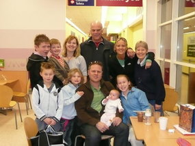 The Betts Clan, Tesco's Coffee Shop!