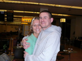 Nic & Ads - Heathrow. How much valium Nic?!!
