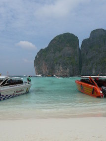 Maya Bay, where 'The Beach' was filmed