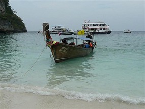 Thai fishing boats....