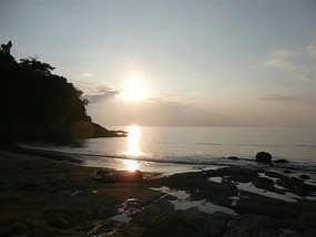 The start of our supposed 1st romantic sunset