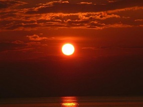 Wow our first sunset in Thailand