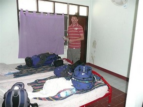 Our first grim room...