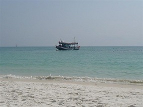 White sand, turquoise sea...heaven