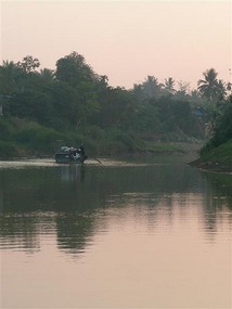 Sunrise over the river