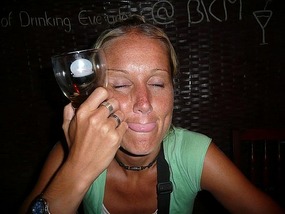 Another beer, I'm full!
