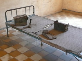 Torture Cell at S21 - Tuol Sleung Prison
