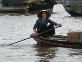 Local Lady in the market