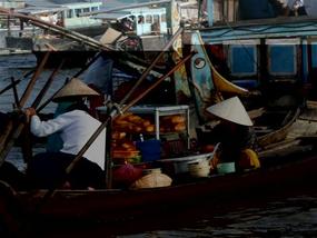 Local Market Boat selling all sorts!