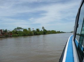 Cruise along the Mekong to Saigon