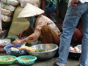 Selling on the roadside