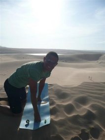 Ads sand sledging