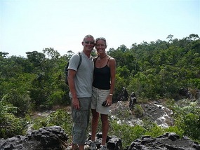 Idiots hiking in Ream NP
