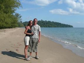Beach at Ream National Park - no tourists!
