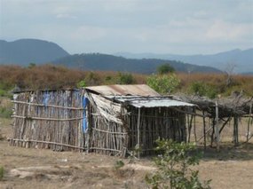 Typical shack in the Highlands