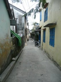 Typical Back Street - Hoi An