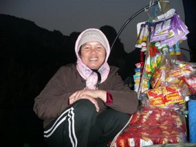 Local river beer lady!