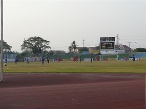 Local footie match