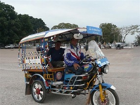 Our tuk tuk!