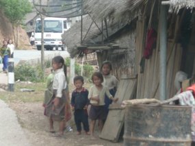 Local mountain children