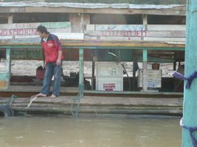 Mekong petrol station!