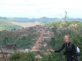 Nearing thhe village!