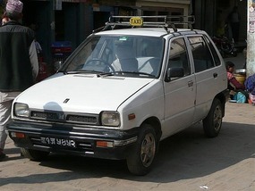 A taxi with 4 wheels!
