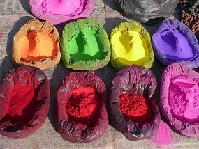 Bright paints of Kathmandu!